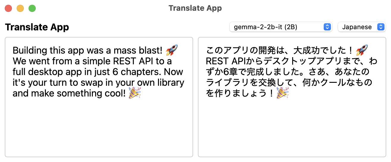 Desktop App